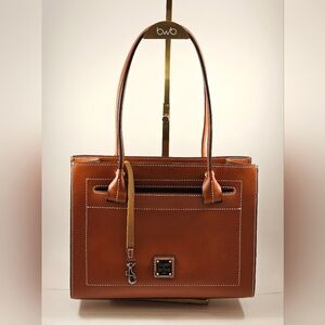 Dooney & Bourke Beacon / Janine Smooth Leather Shoulder Bag
